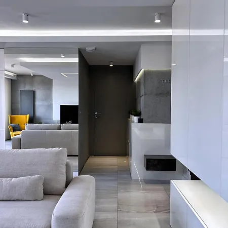 Sky 14 Floor Apartment Katowice